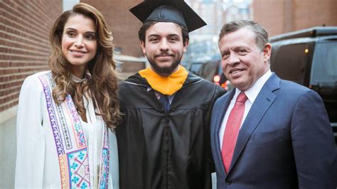 Jordans King Abdullah Queen Rania Attend Crown Princes Graduation In Dc Al Bawaba