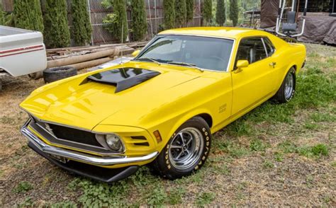 For Sale 1970 Ford Mustang Boss 429 Yellow 429ci V8 4 Speed Manual