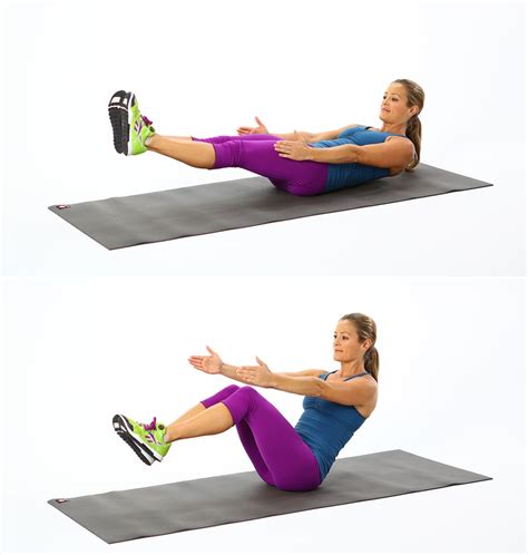 V Sit Ab Workout At Home Popsugar Fitness Photo 5