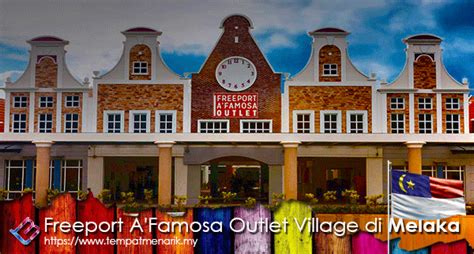 Freeport a'famosa outlet is located just outside of a'famosa resort, about 5 minutes drive from the. Freeport A'Famosa Outlet Village Tempat Membeli Belah di ...