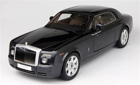 118 Kyosho Rolls Royce Phantom Coupe Darkest Tungsten Diecast Car