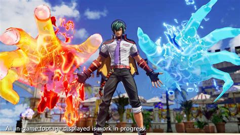 It is adapted from the novel the legend of qin: First gameplay trailer for The King of Fighters XV ...