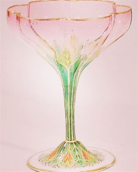 Lobmeyr Champagne Glass From The 1900s Fascinator Glass Champagne