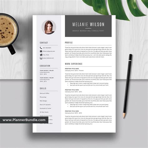 25 best trendy resume design format examples (from graphicriver for 2021). 2021 Editable Resume Template, Curriculum Vitae, Modern CV ...