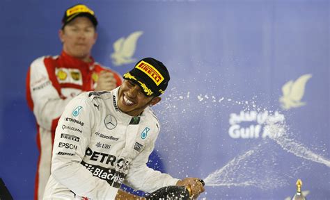 Hamilton Holds Off Räikkönen For Formula One Bahrain Grand Prix Win