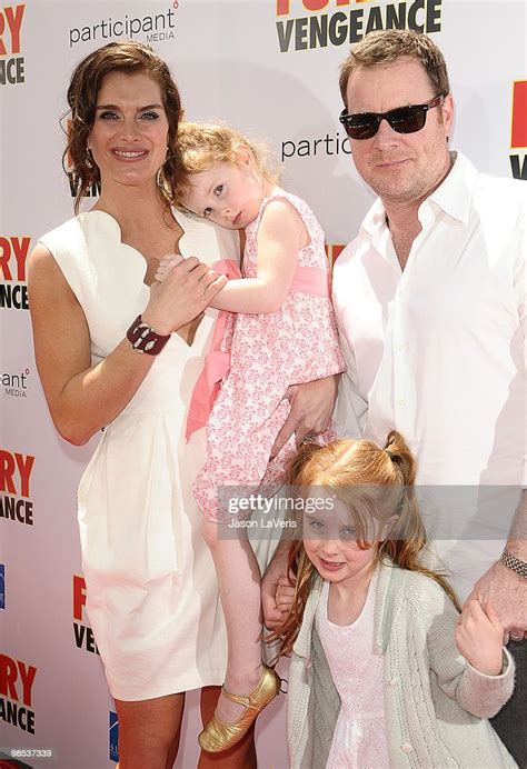 Actress Brooke Shields Daughter Grier Henchy Husband Chris Henchy