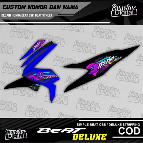 Jual Stripping Simpel Honda Beat Deluxe Beat Street Kraken Racing Disel Turbo Sudah Di Cutting