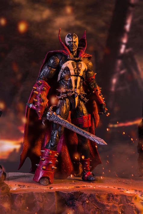 New Photos Of The Mortal Kombat Spawn Figure By Mcfarlane Toys The Toyark News