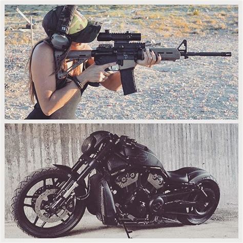 Check Out Gunsbikesdaily For Your Daily Dose Of Guns And Badass Bikes 🔺🔺🔺🔺🔺🔺🔺🔺 Vegasgungirl