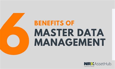 6 Benefits Of Master Data Management Nrx Assethub