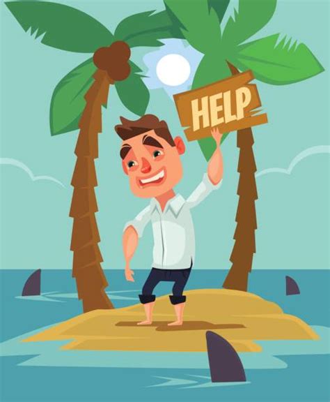 Stranded Illustrations Royalty Free Vector Graphics And Clip Art Istock