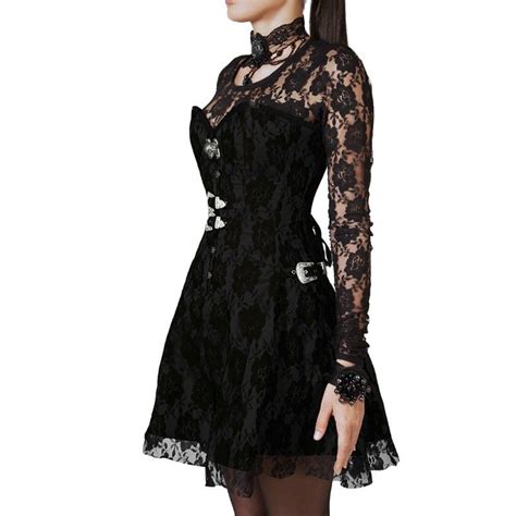 Lullaby Gothic Overbust Corset For Women Vintage Goth A Corseted Dress That Is As Elegant