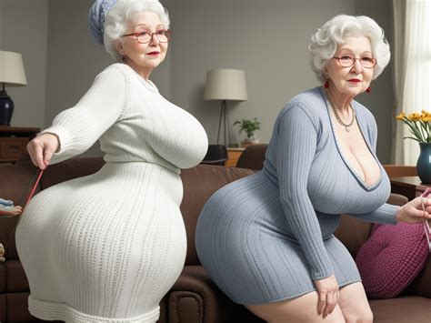 Print 4k Images White Granny Big Booty Wide Hips Knitting
