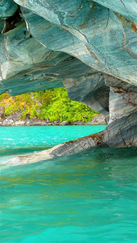 Marble Caves Ocean Blue Water Cliffs 4k Hd Nature Wallpapers Hd