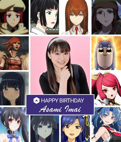 Funimation Anz On Twitter Happy Birthday To The Talented Asami Imai