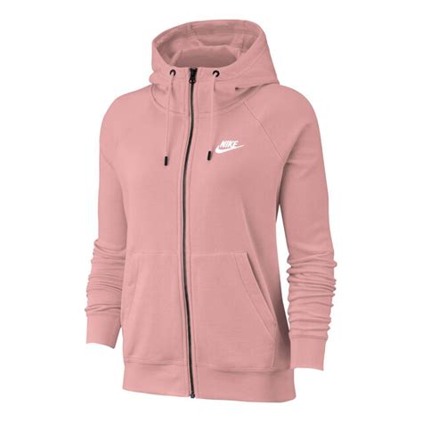 Buy Nike Sportswear Essential Zip Hoodie Women Pink Online Tennis Point