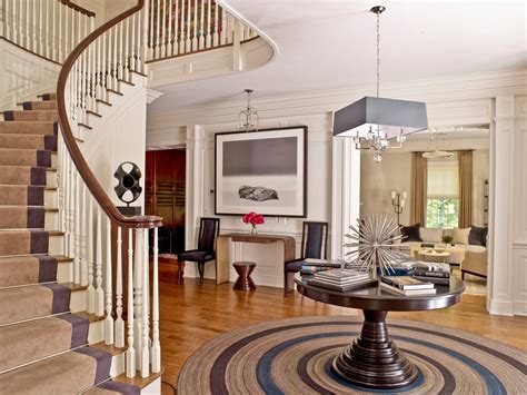 Impressive Round Foyer Table Remodeling Ideas For Entry
