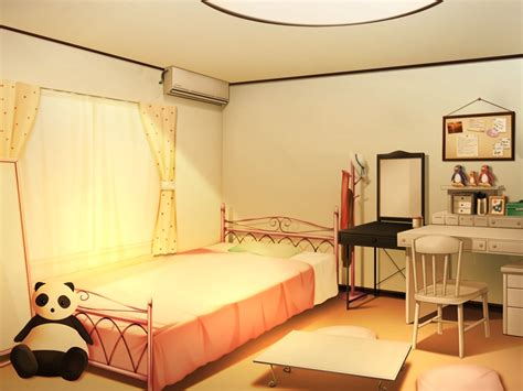 Anime Landscape Anime Girl Kawaii Bedroom Background Day
