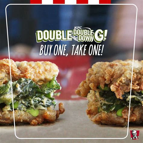 The weather is very unpredictable, so let's fire up our stove! KFC #DoubleDownG Buy1 Take1 Promo - January 19, 2016 (One ...