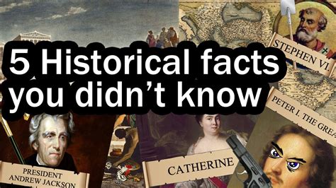5 Historical Facts You Probably Didnt Know