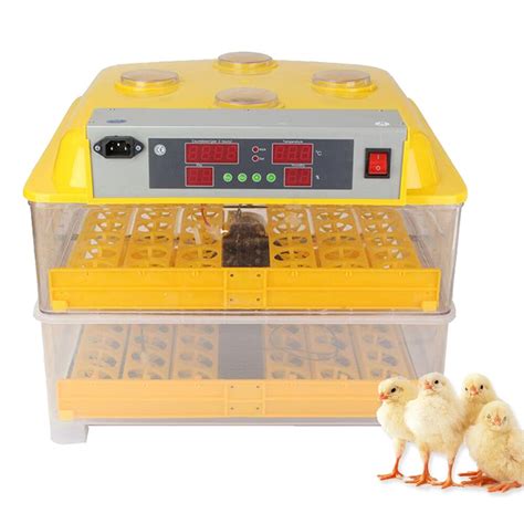 Automatic Turning Hatchery Machine Digital 56 Eggs Incubator Chicken