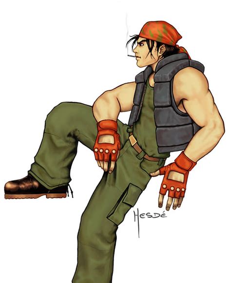 ralf king of fighters by hesde on deviantart