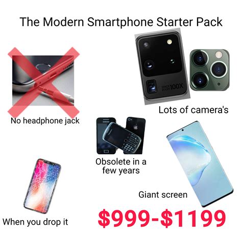 The Modern Smartphone Starter Pack Rstarterpacks