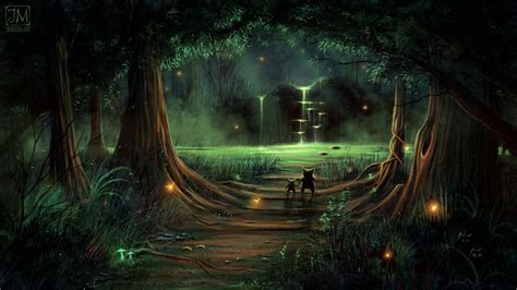 Enchanted+Forest+by+jerry8448.deviantart.com+on+@DeviantArt | Magical
