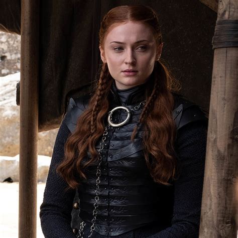 Sansa Starks Game Of Thrones Finale Hairstyle Meaning Us Weekly
