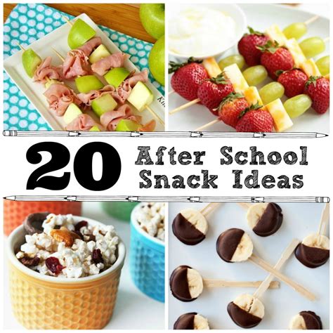 20 After School Snack Ideas The Crafted Sparrow
