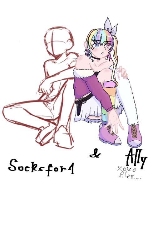 Fanart Of Ally 69 Upvotes And Ill Finish It Rsocksfor1submissions