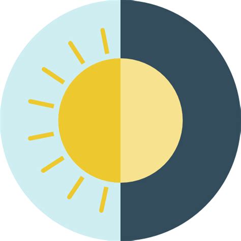 Miscellaneous Moon Sun Day And Night Icon