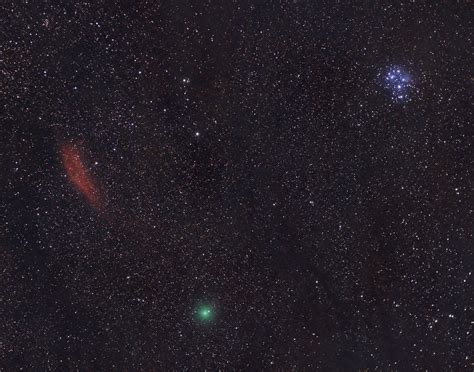 Astronomy Print Comet Stars And Nebula By Astroquest1 On Etsy