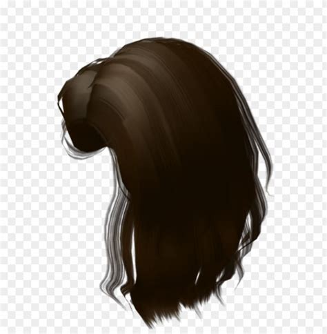 Free Roblox Brown Hair Png Image With Transparent Background Png Free