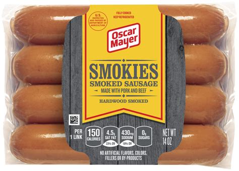 Whole foods market america's healthiest grocery store. OSCAR MAYER SMOKIES Smoked Sausages | Food | My Commissary ...