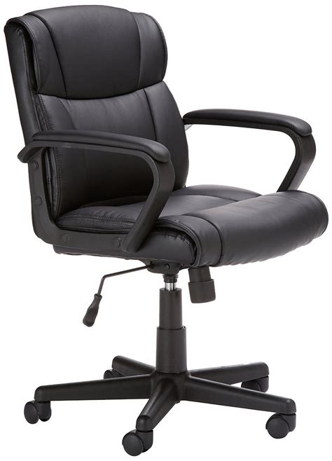 Ofika home office chair, ergonomic desk chair, adjustable task chair for lumbar back support, computer chair with rolling swivel and armrest, modern executive high back leather chairs (black). ⭐️ Cheap Office Chair under $200 ⋆ Best Cheap Reviews™