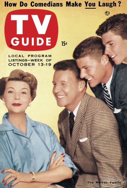 Tv Guide Magazine The Cover Archive 1953 Today 1956 October 13