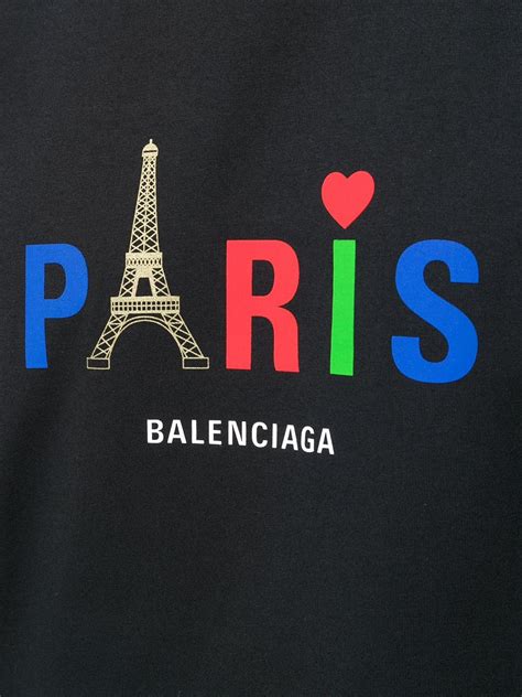 The balenciaga logo is one of the kering logos and is an example of the fashion industry logo from france. balenciaga LOGO PARIS T-SHIRT available on montiboutique ...