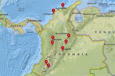 10 Best Places To Visit In Colombia With Map And Photos