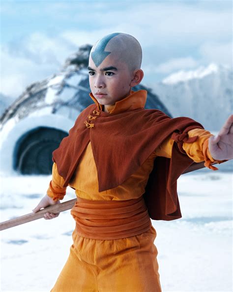 Gordon Cormier as Aang | Netflix’s Avatar: The Last Airbender - Avatar