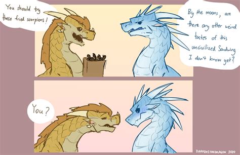 usual qibli and winter r wingsoffire