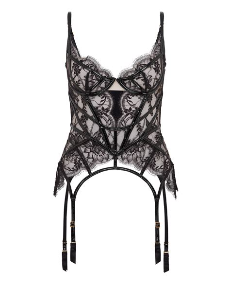 alyss basque in black by agent provocateur