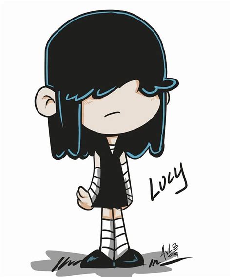 Pin On The Loud House Lucy