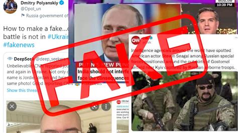 Fact Check Fake Footage Disguised As Cnn Cover Goes Viral Amid War In Ukraine Web A Photo