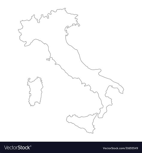 Italy Map Outline Stock Photos Royalty Free Italy Map Outline Images