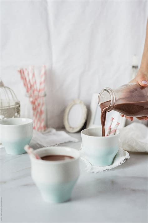 Chocolate Milk By Stocksy Contributor Tatjana Zlatkovic Stocksy