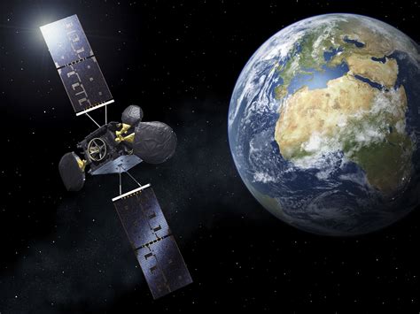 Esa Second Space Data Highway Satellite Set To Beam