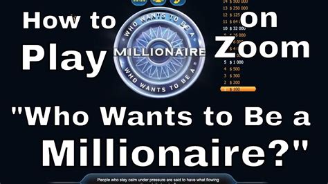 Tutorial How To Play Who Wants To Be A Millionaire Online And On