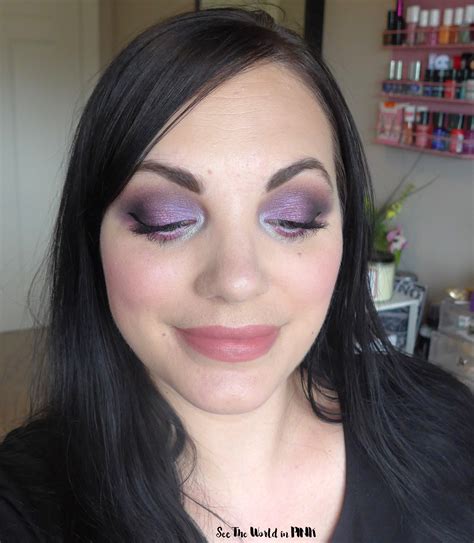 June Shop My Stash Purple Shimmery Look And Duping The Vibes Of The Urban Decay Naked