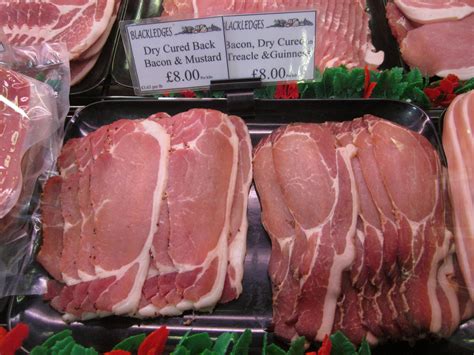 Filesides Of Raw Bacon England Wikimedia Commons